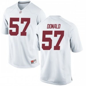 Men's Alabama Crimson Tide #57 Joe Donald White Replica NCAA College Football Jersey 2403YKZH1